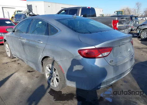 2015 Chrysler 200 Limited z USA, uszkodzony, nr VIN 1C3CCCAB8FN690697